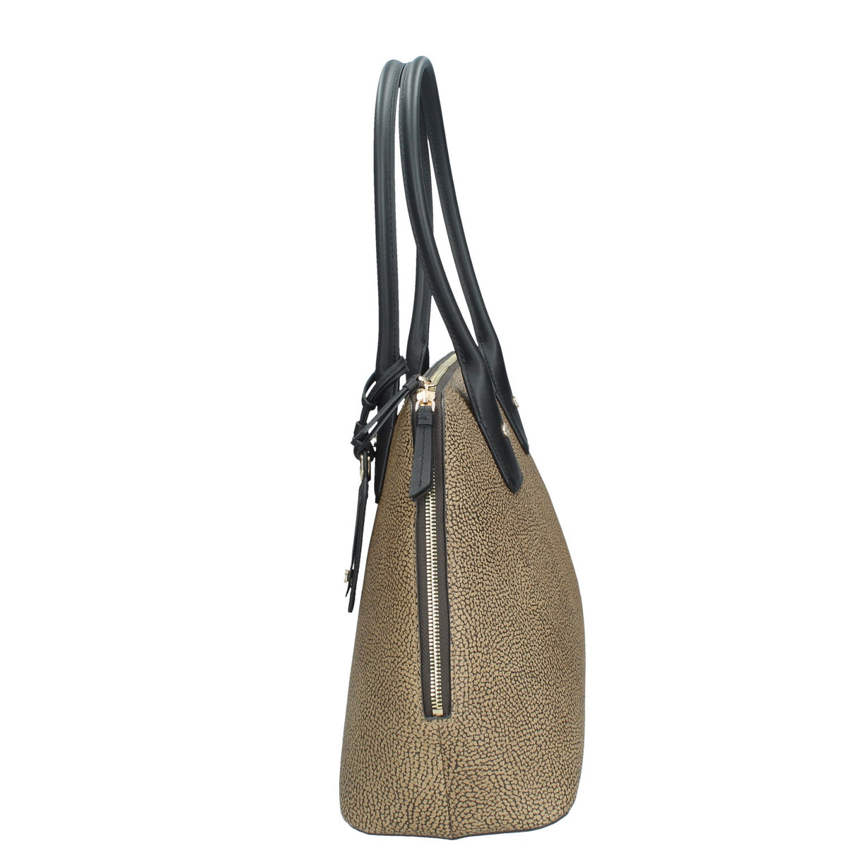 BORBONESE BORSA SHOPPING IN TELA RIVESTITA