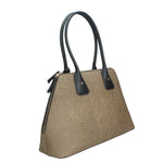 BORBONESE BORSA SHOPPING IN TELA RIVESTITA