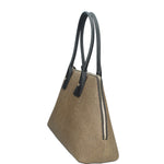 BORBONESE BORSA SHOPPING IN TELA RIVESTITA