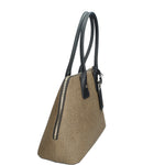 BORBONESE BORSA SHOPPING IN TELA RIVESTITA