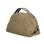 BORBONESE BORSA BAULETTO IN PELLE SCAMOSCIATA MODELLO SEXY