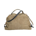 BORBONESE BORSA DONNA BAULETTOMEDIUM IN TAPIRO