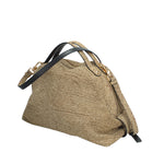 BORBONESE BORSA DONNA BAULETTOMEDIUM IN TAPIRO