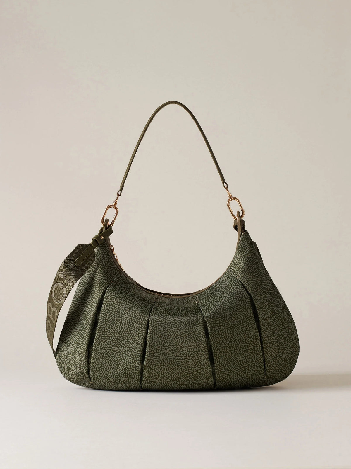 BORBONESE BORSA HOBO MEDIUM CON TRACOLLA