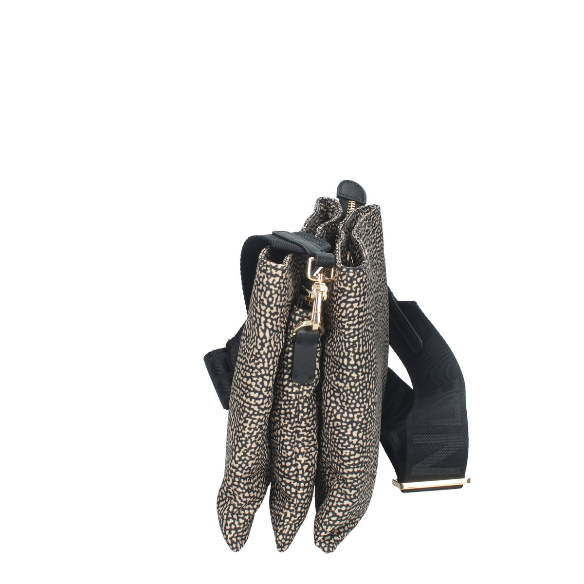 BORBONESE BORSA DONNA A TRACOLLA IN TESSUTO