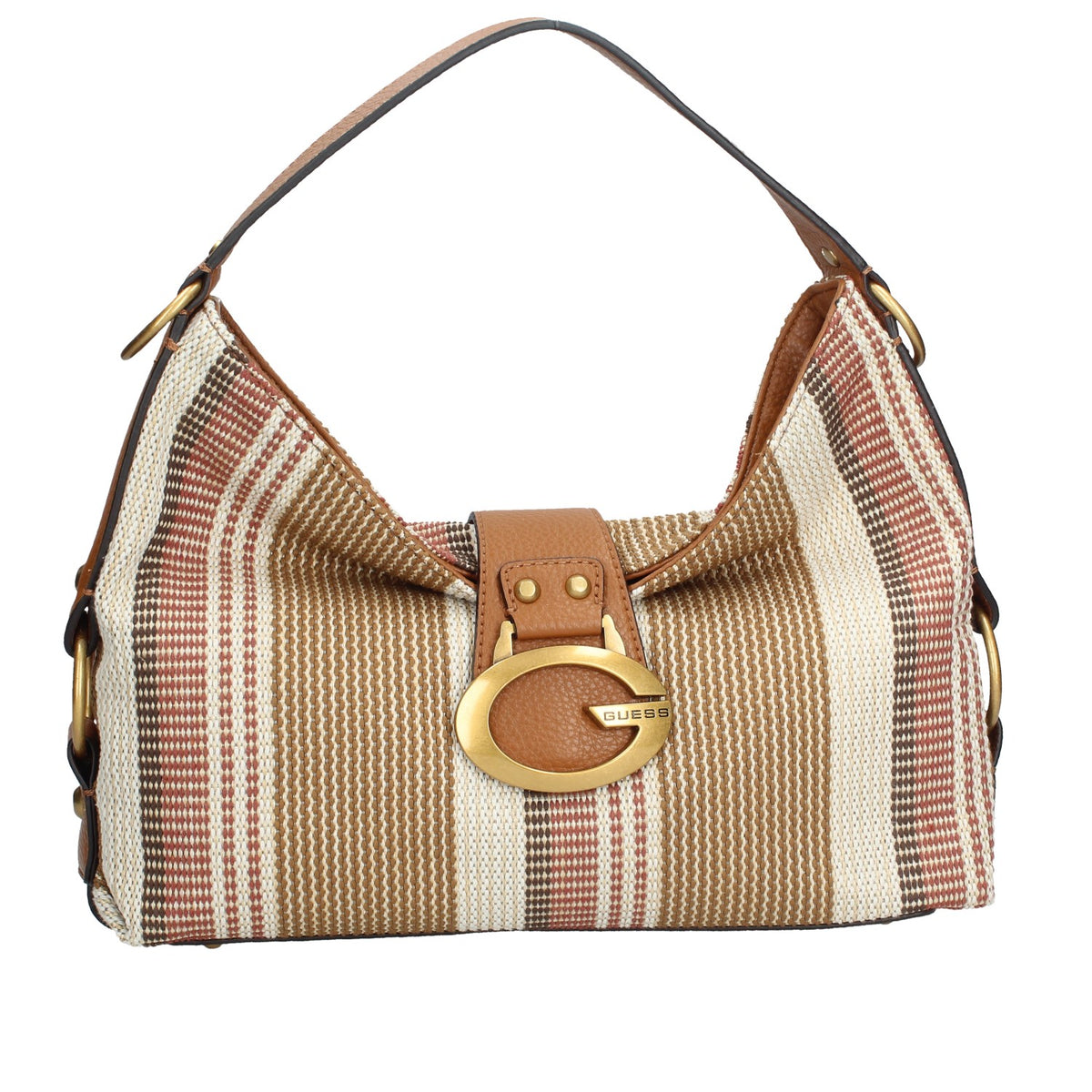 GUESS BORSA DONNAA SPALLA CAMDEN IN TESSUTO SINTETICO E MANICO IN ECOPELLE