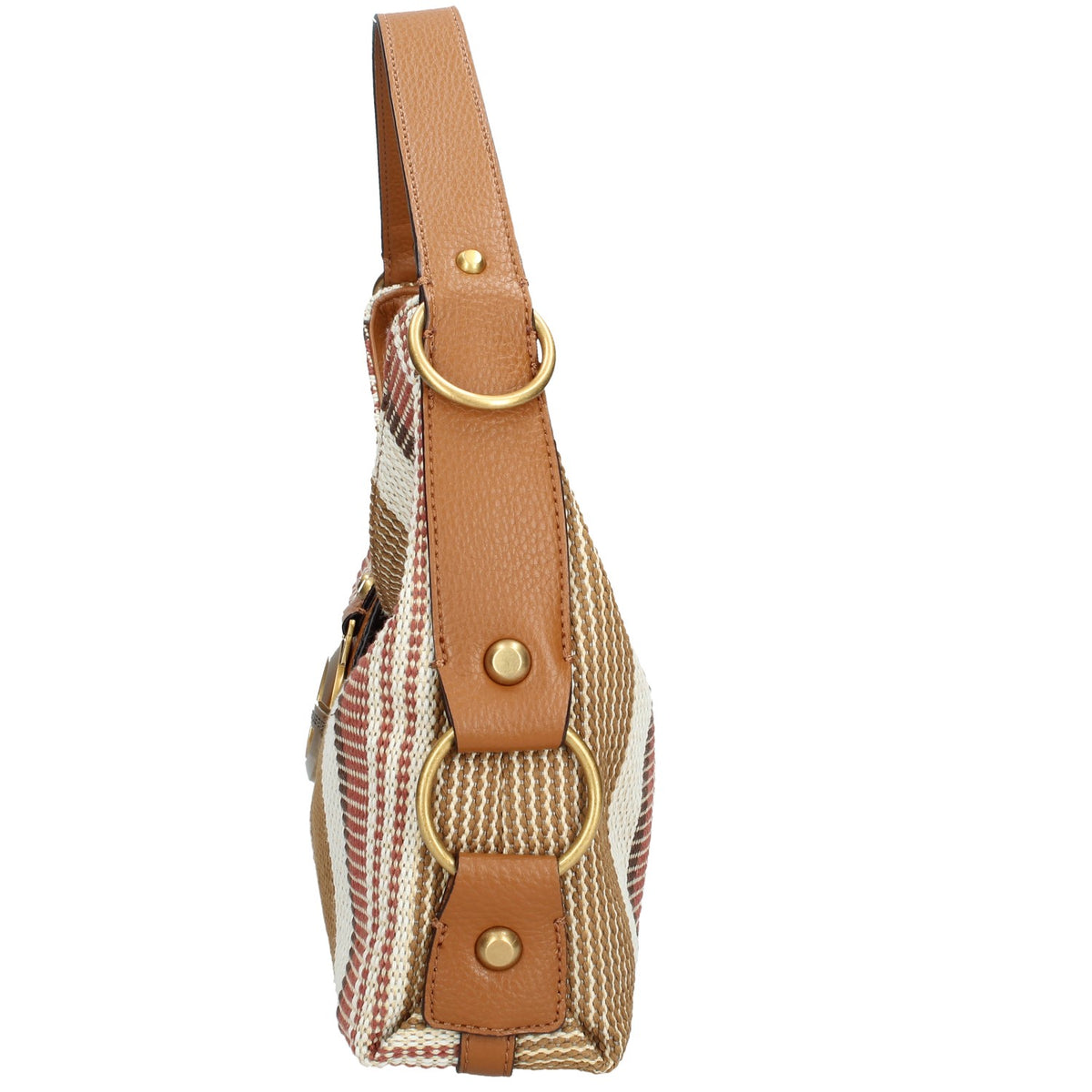 GUESS BORSA DONNAA SPALLA CAMDEN IN TESSUTO SINTETICO E MANICO IN ECOPELLE