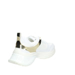 Ariel Sneaker donna effetto pelle con dettagli specchio