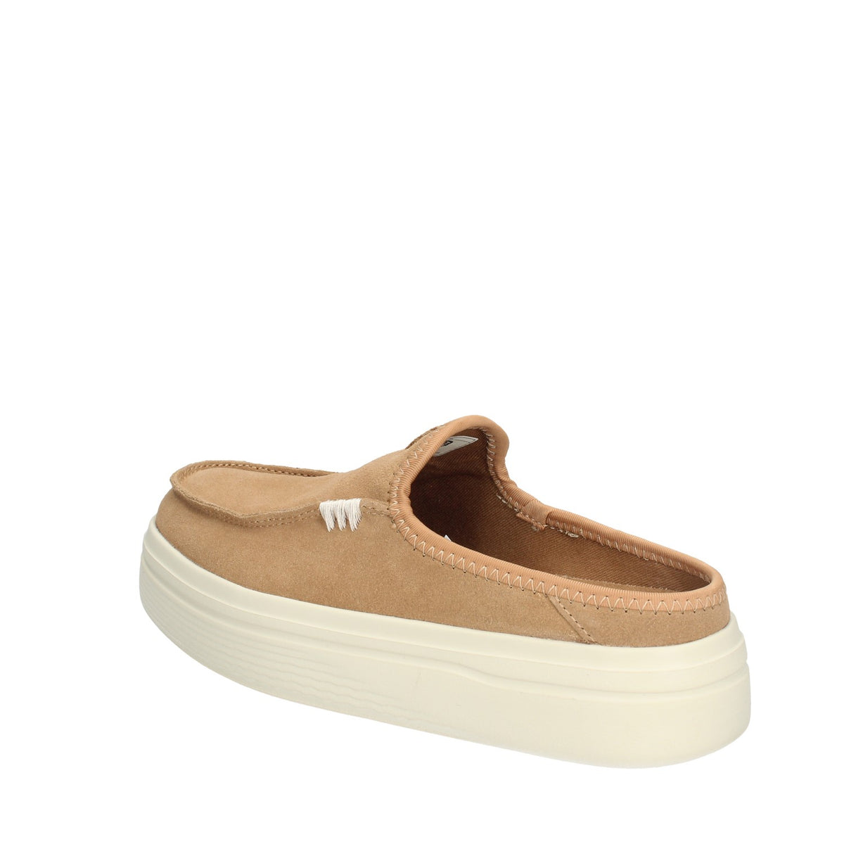 HEY DUDE SLIP ON DONNA TAN IN PELLE SCAMOSCIATA