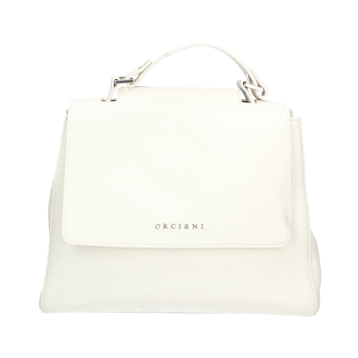 BORSA A MANO PICCOLA SVEVA SOFT IN PELLE CON TRACOLLA