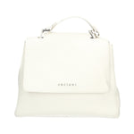 BORSA A MANO PICCOLA SVEVA SOFT IN PELLE CON TRACOLLA