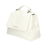 BORSA A MANO PICCOLA SVEVA SOFT IN PELLE CON TRACOLLA