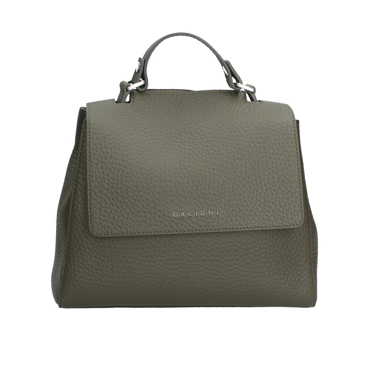 BORSA A MANO PICCOLA SVEVA SOFT IN PELLE CON TRACOLLA