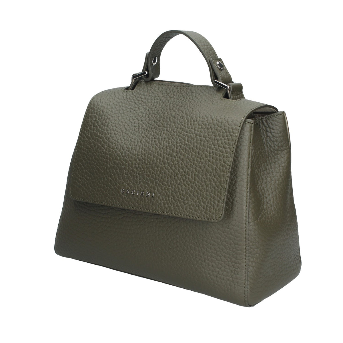 BORSA A MANO PICCOLA SVEVA SOFT IN PELLE CON TRACOLLA