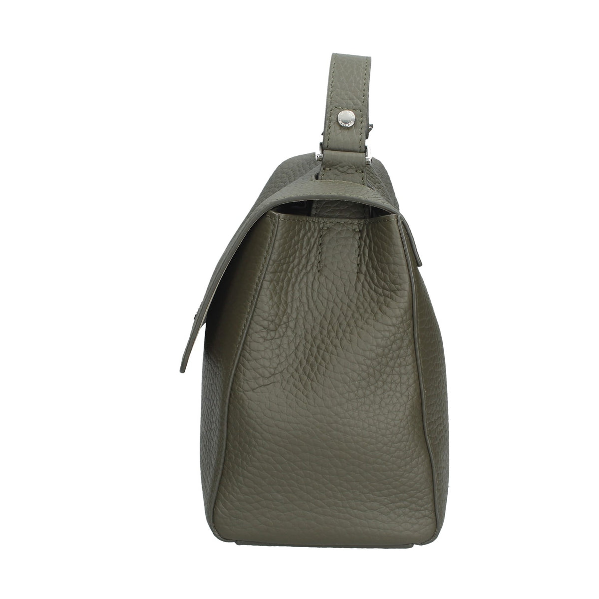 BORSA A MANO PICCOLA SVEVA SOFT IN PELLE CON TRACOLLA