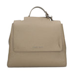 BORSA A MANO PICCOLA SVEVA SOFT IN PELLE CON TRACOLLA