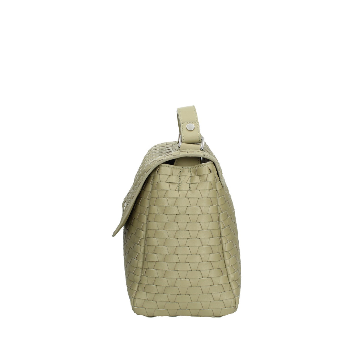 ORCIANI BORSA DONNA A MANOSVEVA NAPPA WOVENSMALL IN PELLE INTRECCIATA