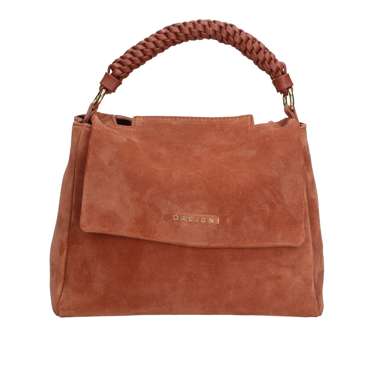 ORCIANI BORSA DONNA A MANO SVEVA PICCOLA IN CAMOSCIO