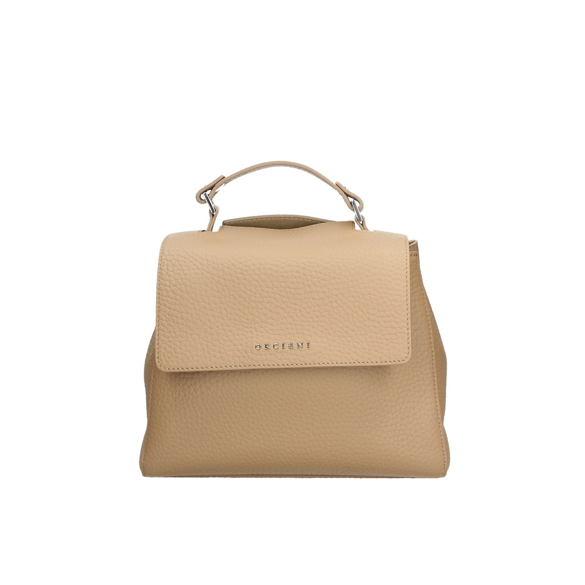 BORSA A MANO PICCOLA SVEVA SOFT IN PELLE CON TRACOLLA