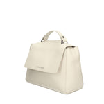 BORSA A MANO PICCOLA SVEVA SOFT IN PELLE CON TRACOLLA