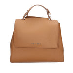 BORSA A MANO PICCOLA SVEVA SOFT IN PELLE CON TRACOLLA