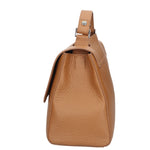 BORSA A MANO PICCOLA SVEVA SOFT IN PELLE CON TRACOLLA