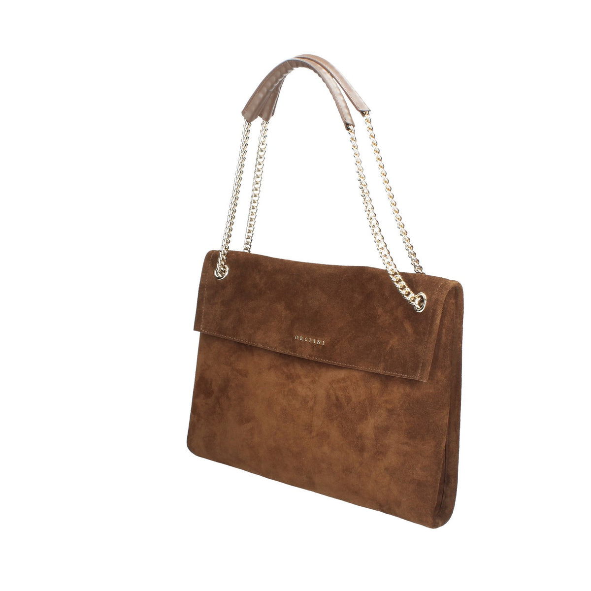 ORCIANI BORSA A SPALLA VENUS MIDI IN SUEDE