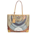 GATTINONI PLANETARIUM BORSA DONNA LARGEMODEL SHOPPING IN PELLE ED ECOPELLE