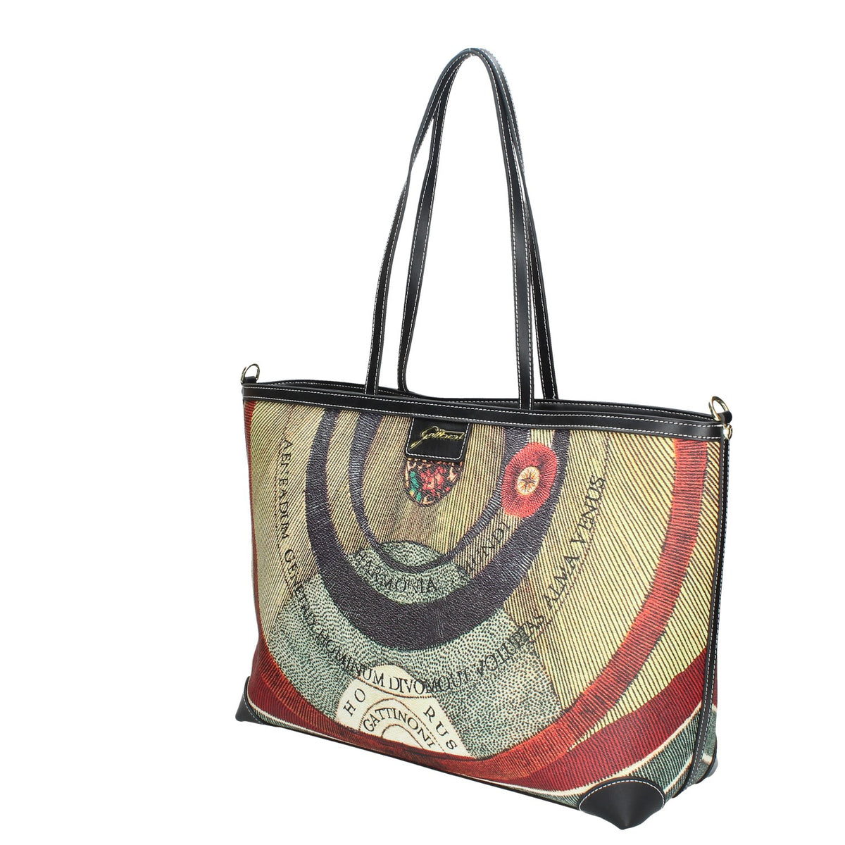 BEGPL8251WPQP26 BORSA DONNA SHOPPING PLANETARIUM PVC