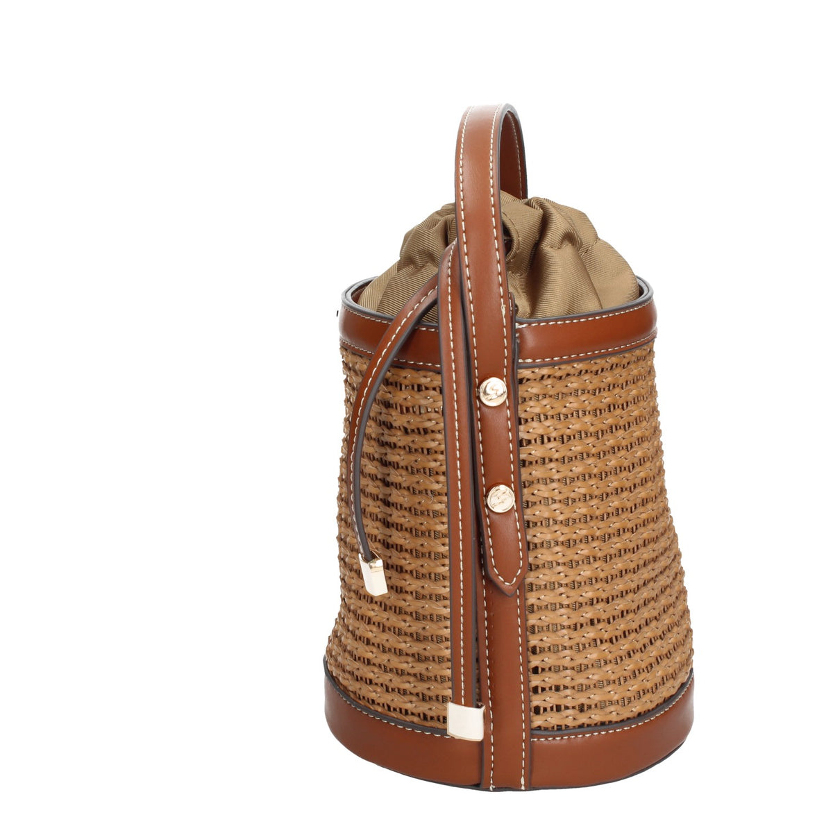 BEN268760WNP521 GATTINONI ROMA BORSA SECCHIELLO TAN