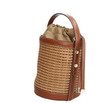 BEN268760WNP521 GATTINONI ROMA BORSA SECCHIELLO TAN