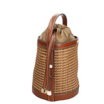 BEN268760WNP521 GATTINONI ROMA BORSA SECCHIELLO TAN