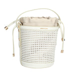 BEN268760WNP521 GATTINONI ROMA BORSACHARLENE SECCHIELLO WHITE
