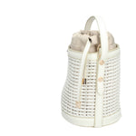 BEN268760WNP521 GATTINONI ROMA BORSACHARLENE SECCHIELLO WHITE