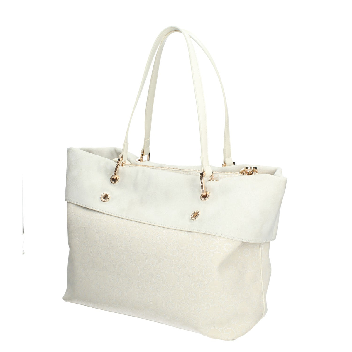 BENTD8819WVP802Gattinoni RomaTeodosia Smooth Reversible Bag Off White