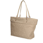 BETD8819WVP502 Gattinoni Roma Teodosia Smooth Reversible Bag Beige
