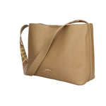 GATTINONI BORSA DONNA A SPALLAHELLEN IN PELLE MARTELLATA ROPE