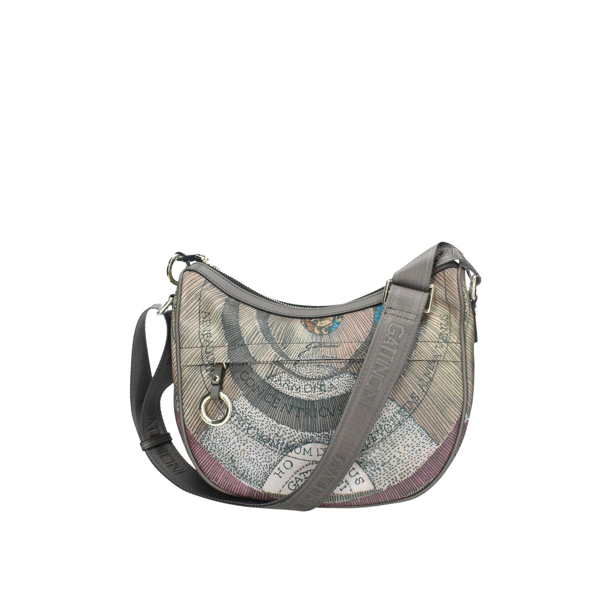 GATTINONI BORSA DONNA A TRACOLLA IN TESSUTO MAYA
