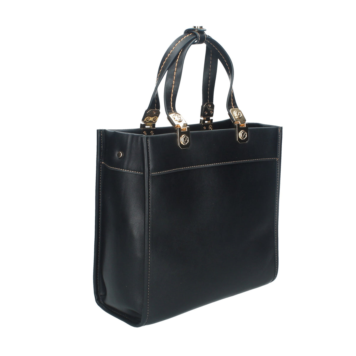 AMELIA M. DOUBLE HANDLE PU BLACK