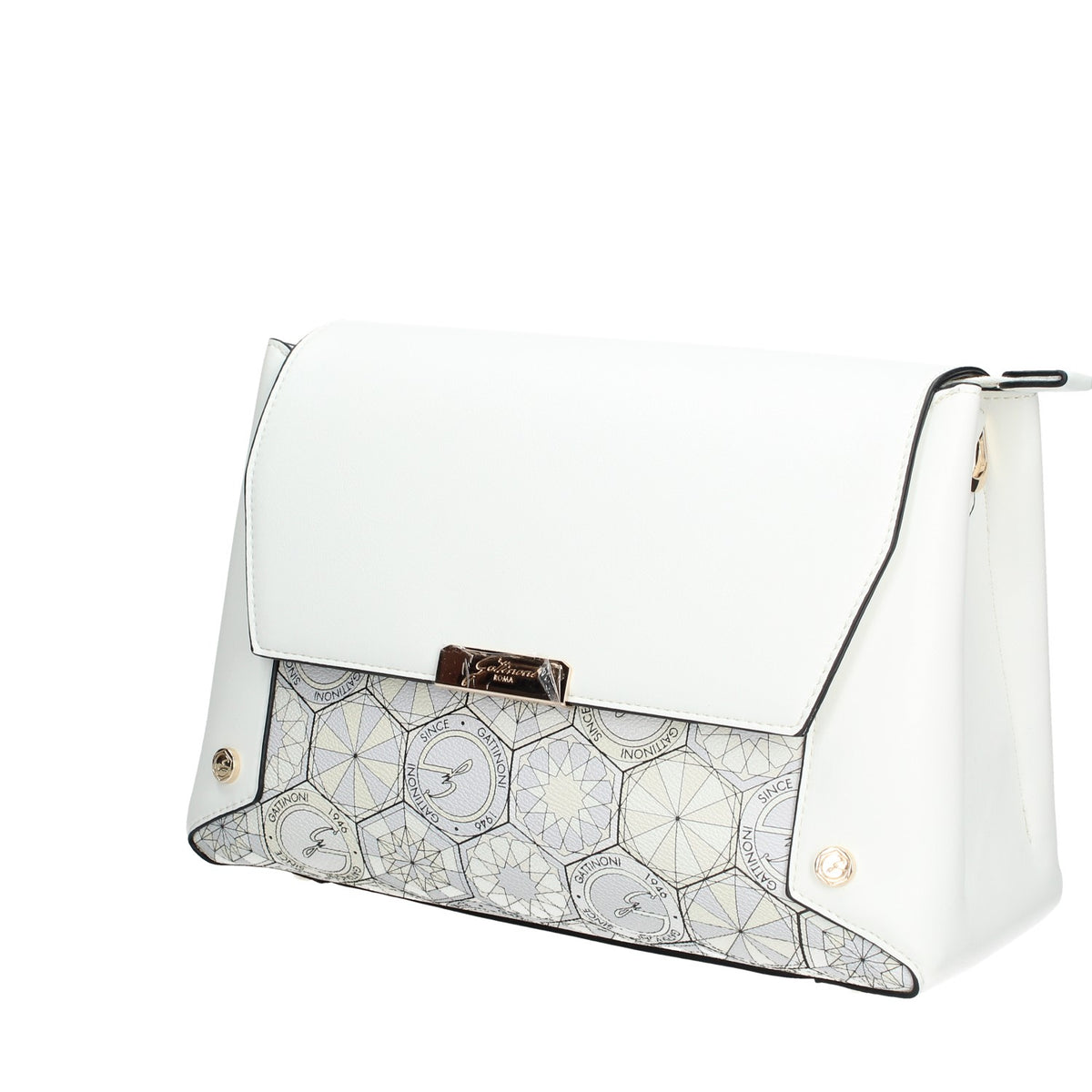 BINTD8356WZT87 Gattinoni Roma. Borsa a Tracolla Donna Alabaster