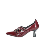 BRUNO PREMI DECOLLETE' IN PELLE LUCIDA FINISH