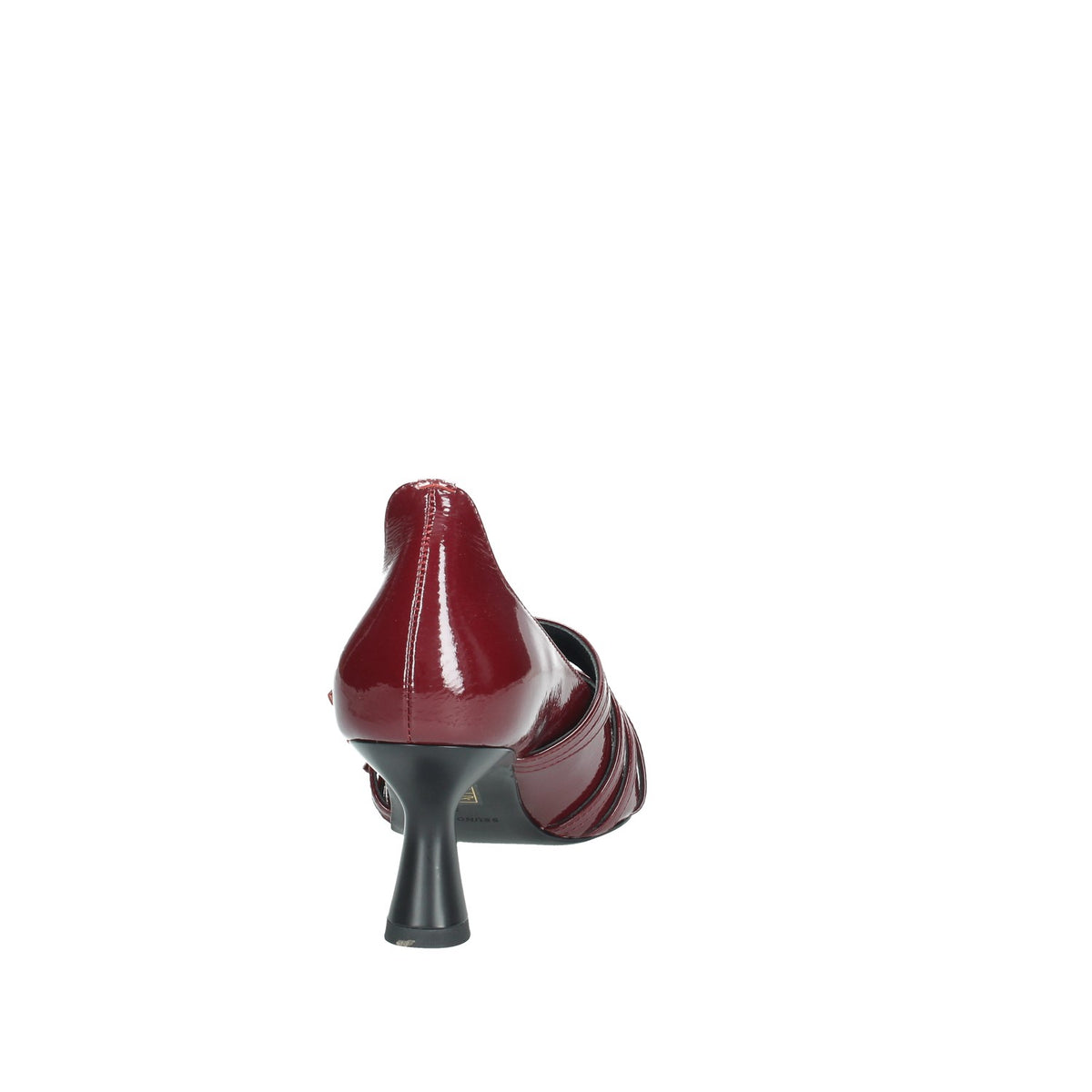 BRUNO PREMI DECOLLETE' IN PELLE LUCIDA FINISH