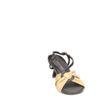BRUNO PREMI SANDALI DONNA IN PELLE BICOLORE CON FASCIA ANNODATA