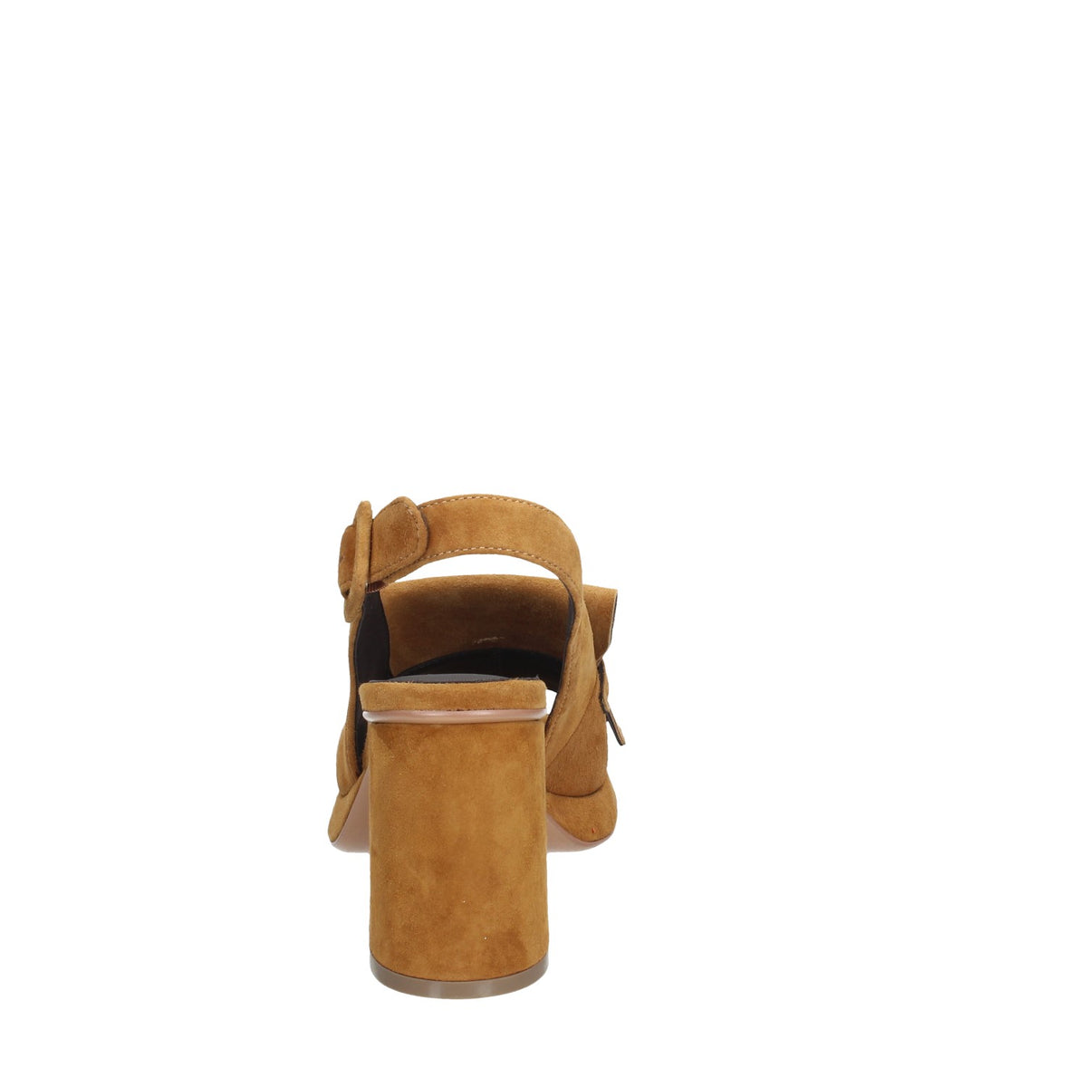 BRUNO PREMI SANDALI DONNA CON TACCO LARGOE FRANGE IN SUEDE