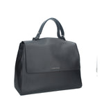 Borsa a spalla grande Sveva Soft in pelle con tracolla