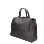 Borsa a spalla grande Sveva Soft in pelle con tracolla