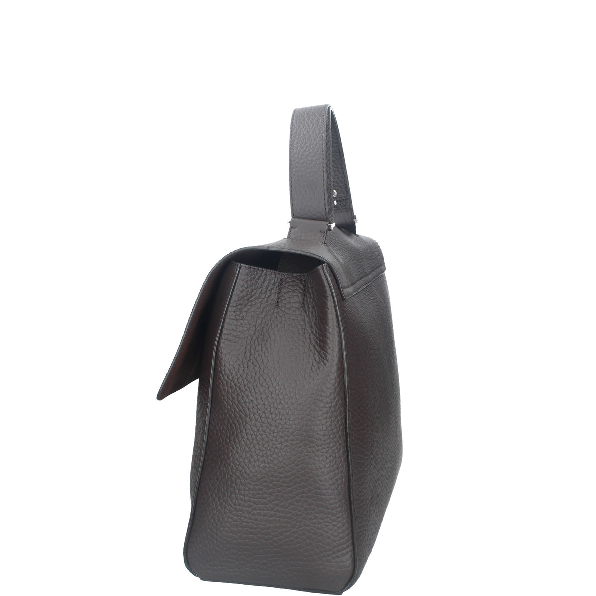 Borsa a spalla grande Sveva Soft in pelle con tracolla