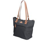 BRICS BORSA DONNAA SPALLA IN NYLON MEDIUM SPORTINA BLACK