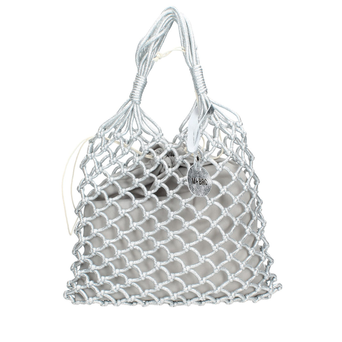 MASSIMO BRACCIALINI BORSA DONNA A MANO IN TESSUTO LINEA NASSAU