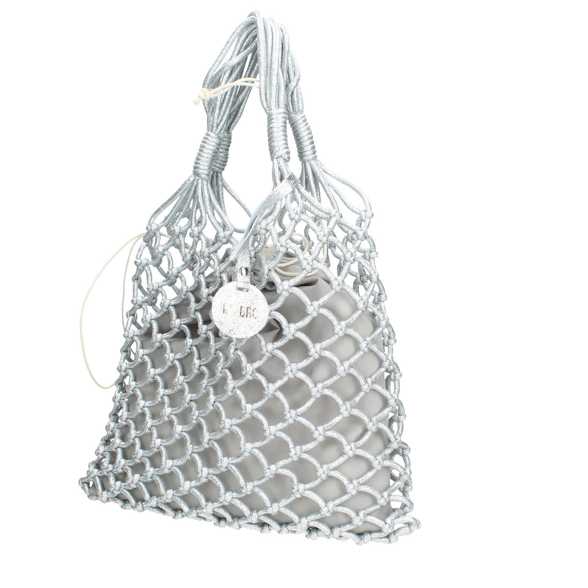 MASSIMO BRACCIALINI BORSA DONNA A MANO IN TESSUTO LINEA NASSAU